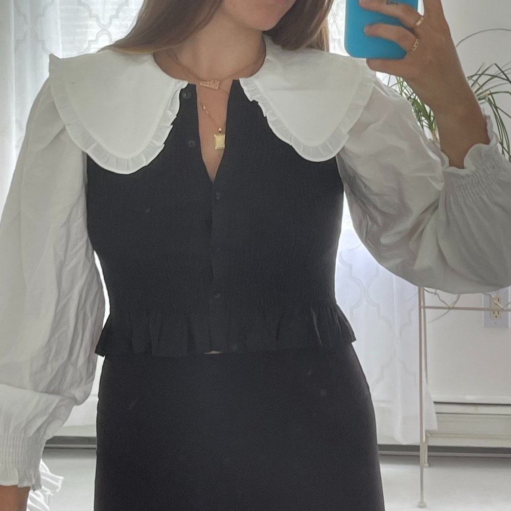 Zara Collar Blouse